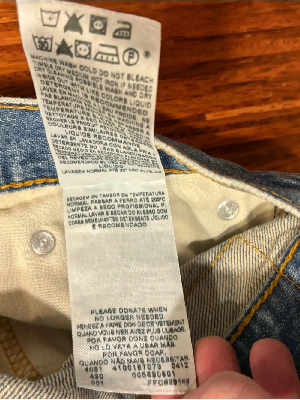 Levi’s 569 Loose Straight Jeans Vintage Y2K Medium Wash 32x32